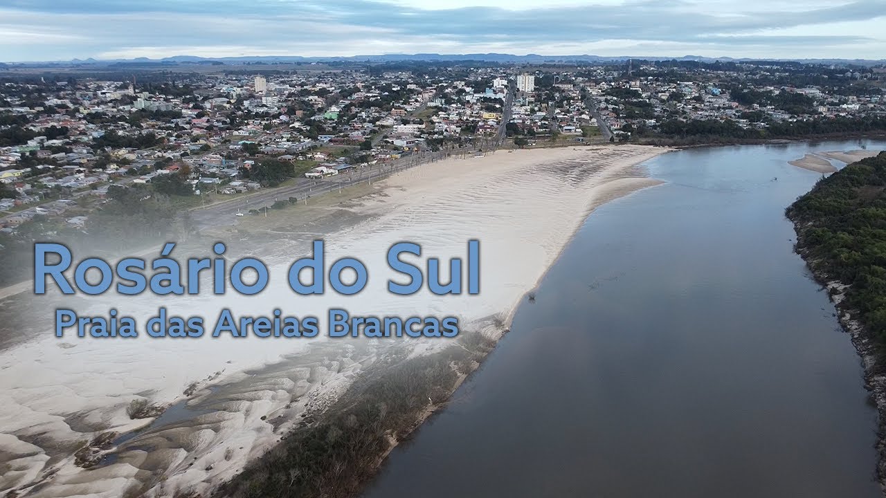 Rosario do Sul/Rio Grande so Sul/ Vista de cima / Imagens Aéreas / Praia das Areis Brancas