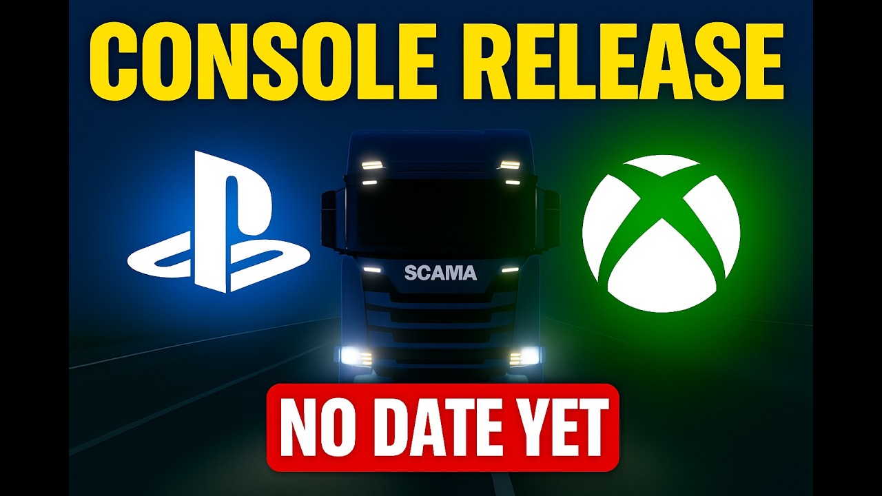 «ETS2 на консолях? Обновление для PS5 и Xbox, которое вам нужно увидеть (2025)»