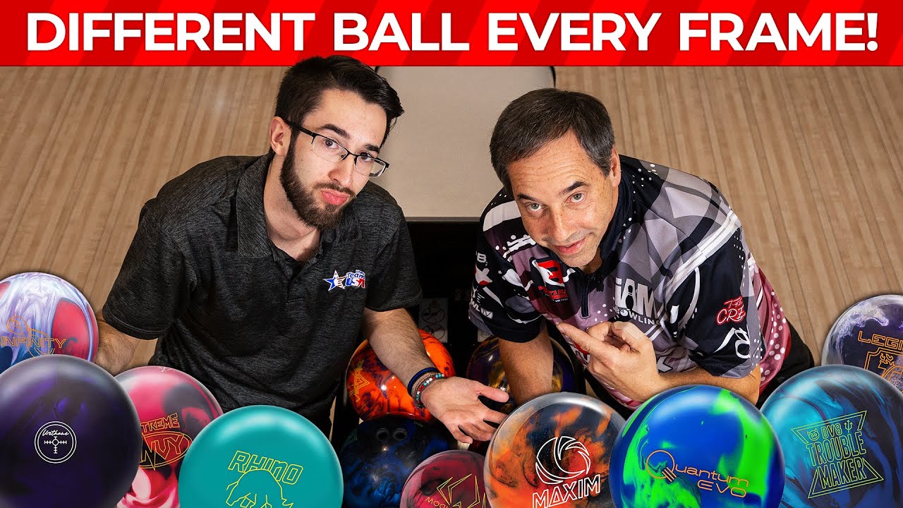 We Used 10 DIFFERENT BALLS In A Match! Justin vs PB3 Challenge