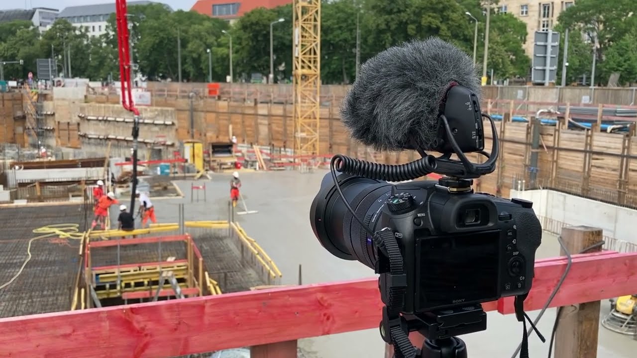 Dresdens neues Verwaltungszentrum – Stand Baustelle im Juli 2022