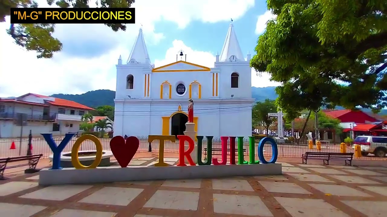 BREVE  DOCUMENTAL DE LA HISTORIA DE TRUJILLO, COLÓN, HONDURAS! #parati #viral #drone #history