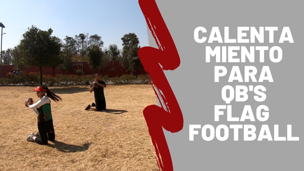 Ejercicios de calentamiento para QB en Flag Football🏈🏈
