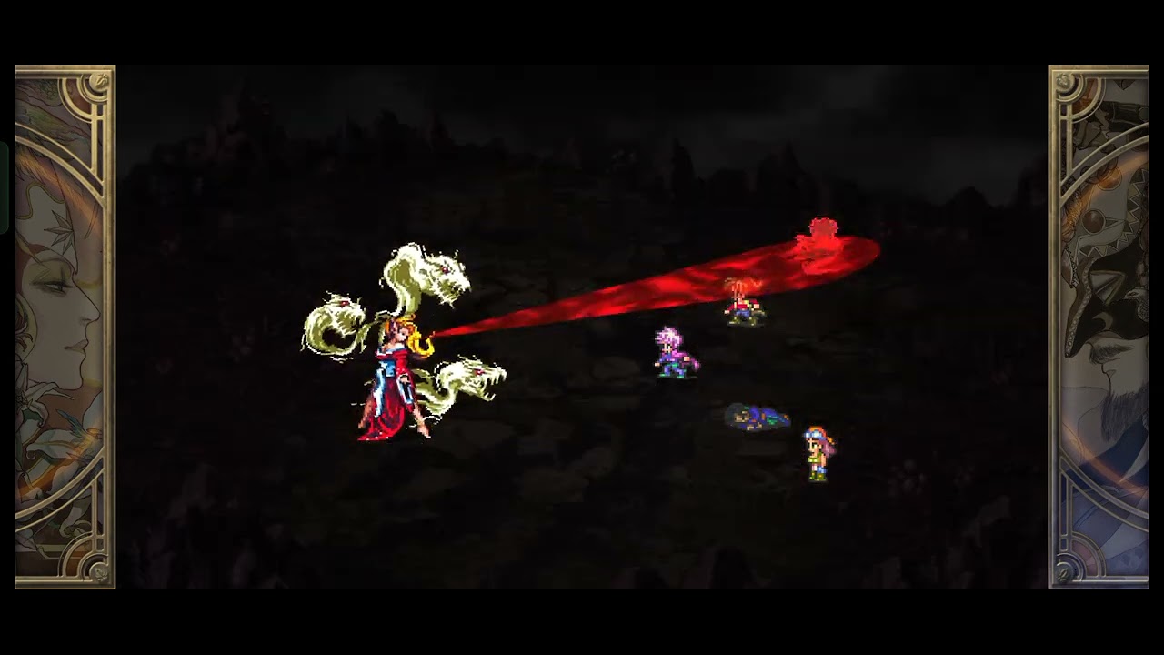 ロマサガ３ 四魔貴族 ビューネイをなんとか倒しました