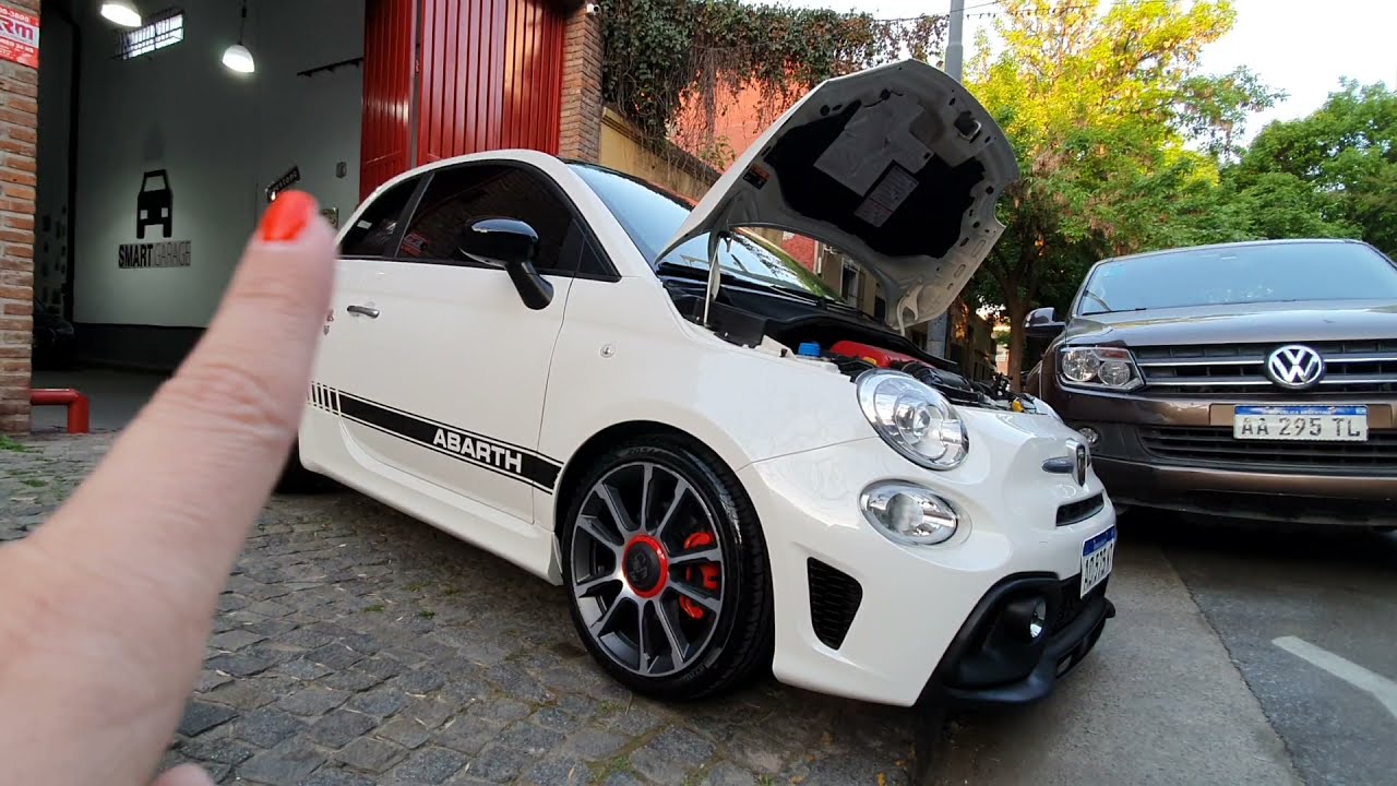 Abarth 595 2018 / Da Silva Detailing / Tratamiento Sonax