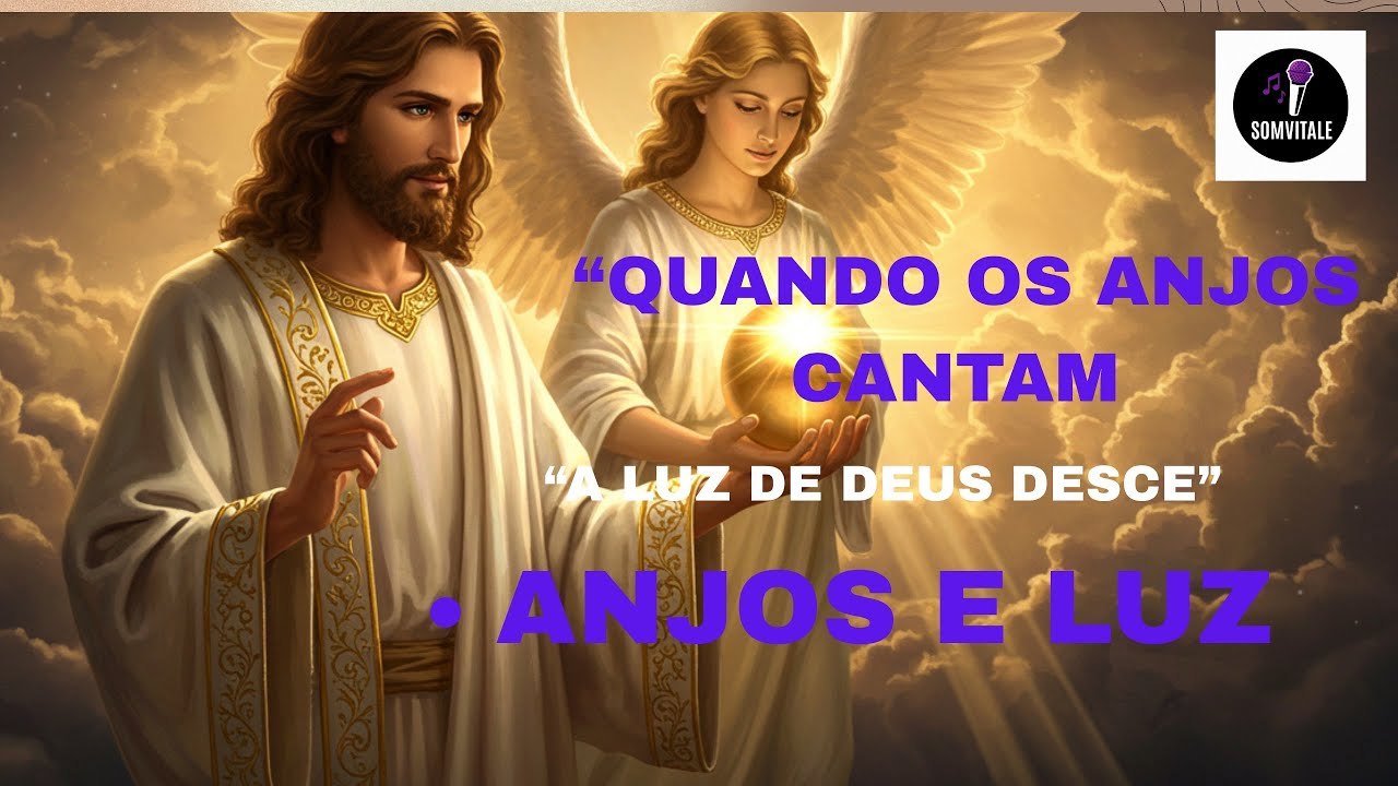 🎶Quando os Anjos Cantam, a Luz de Deus Desce – Anjos e Luz”  