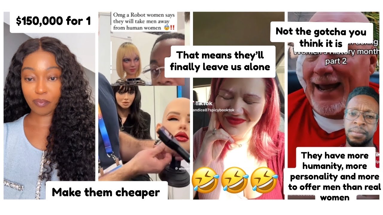 People React To “Female” Robots Taking Over Dating And Relationships