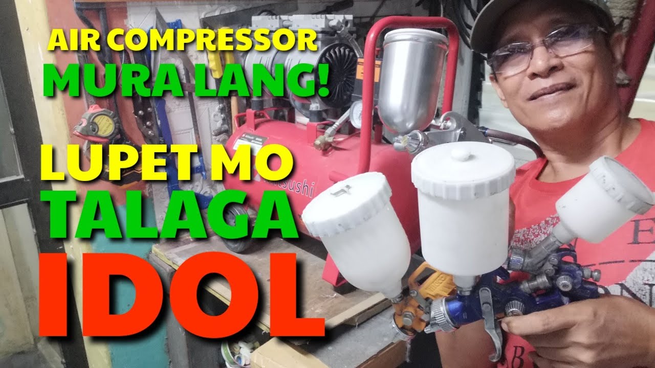 PAANO GAMITIN ANG AIR COMPRESSOR SILENT TYPE I OIL LESS I DA HUSTLER'S TV