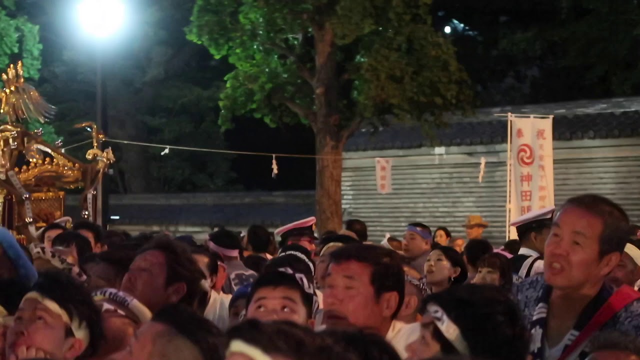 令和元年　神田祭：江戸神社の千貫神輿宮入　鳥居の下から始まる喧嘩！三度の騒乱！　2019年5月12日