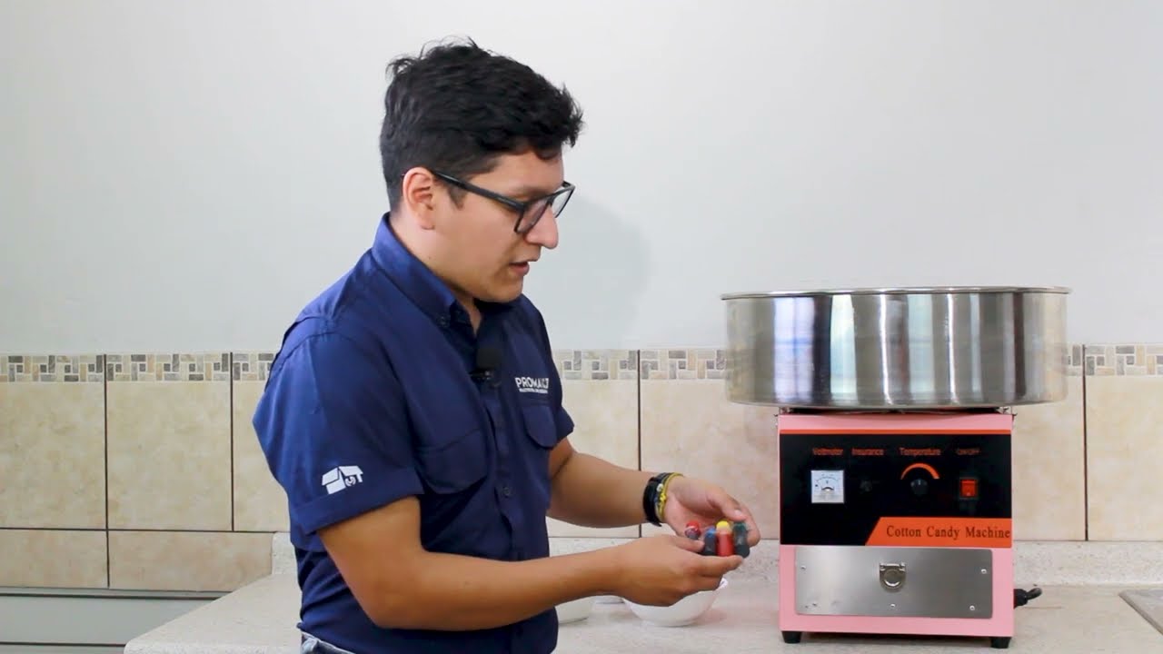 Consigue un ALGODÓN DE AZÚCAR perfecto.