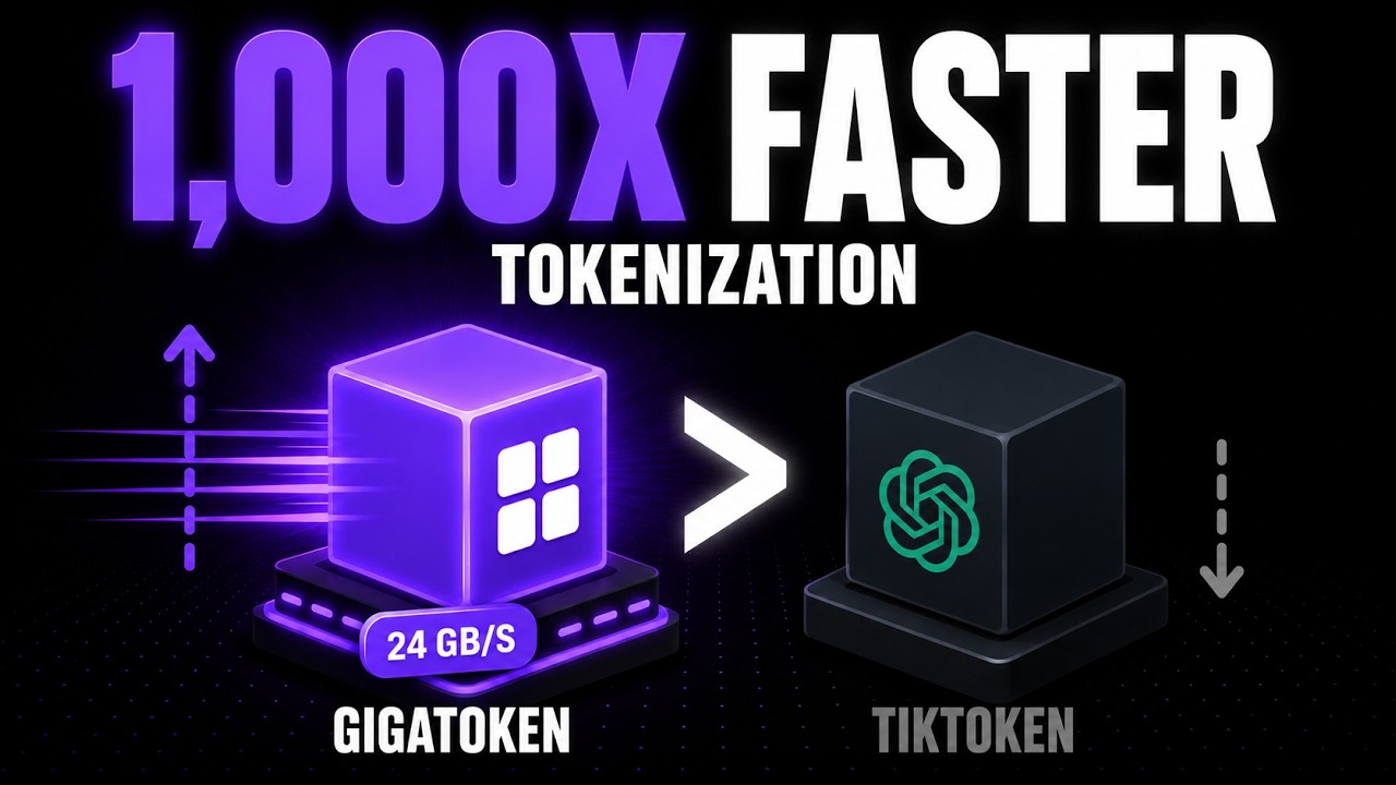 Tokenizacja właśnie stała się 1000x szybsza! (Gigatoken)