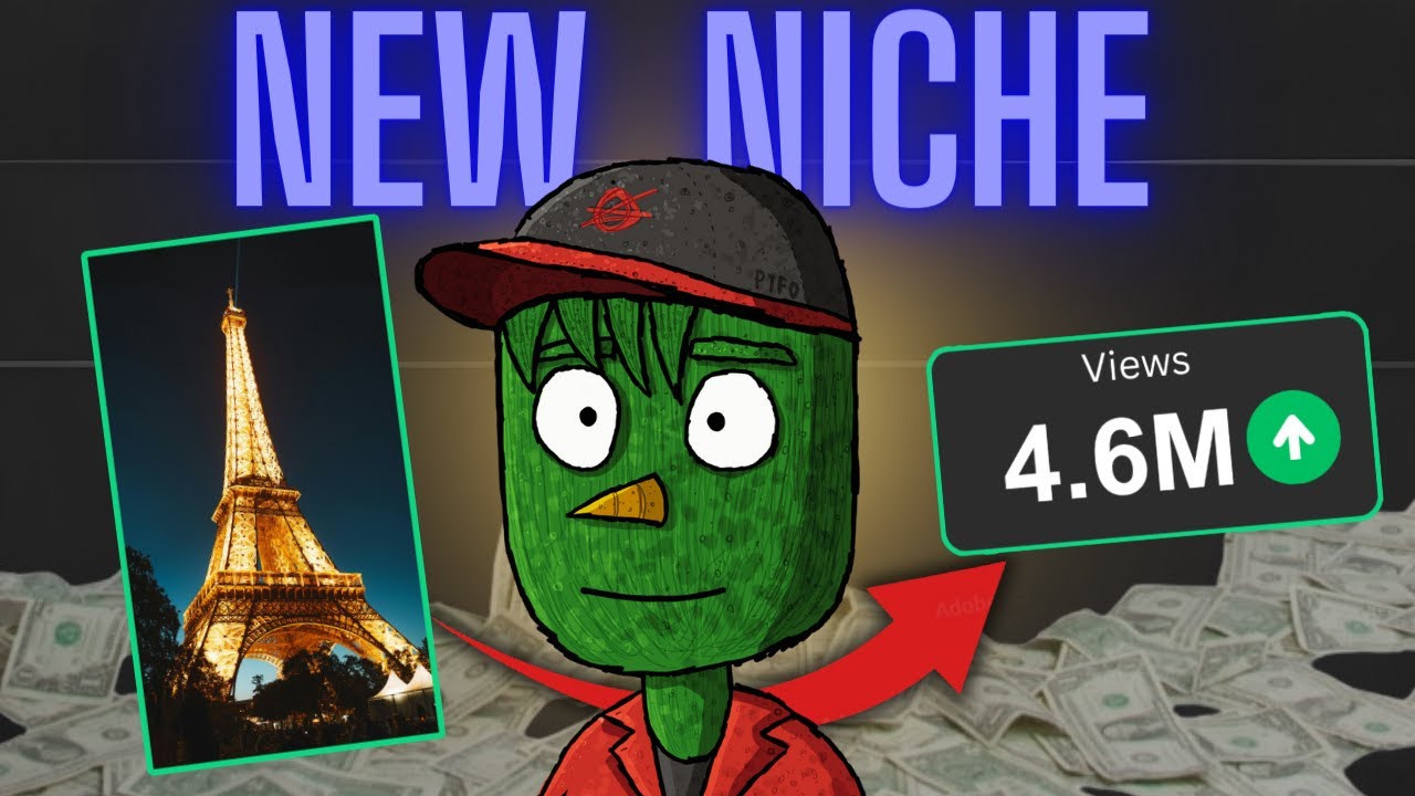 I FOUND A NEW NICHE | How I Make Travel Videos With AI (10 Million+ views)