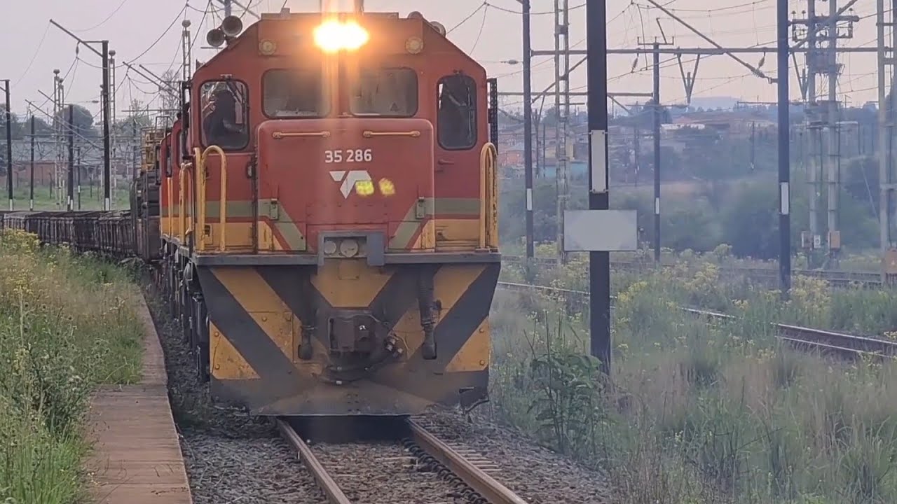 Transnet class 35GM diesel locomotive compilation