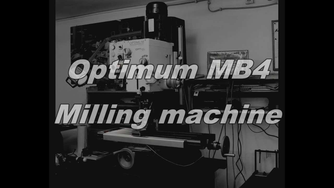 Optimum MB4 milling machine - Optimum MB4 Fräsmaschine