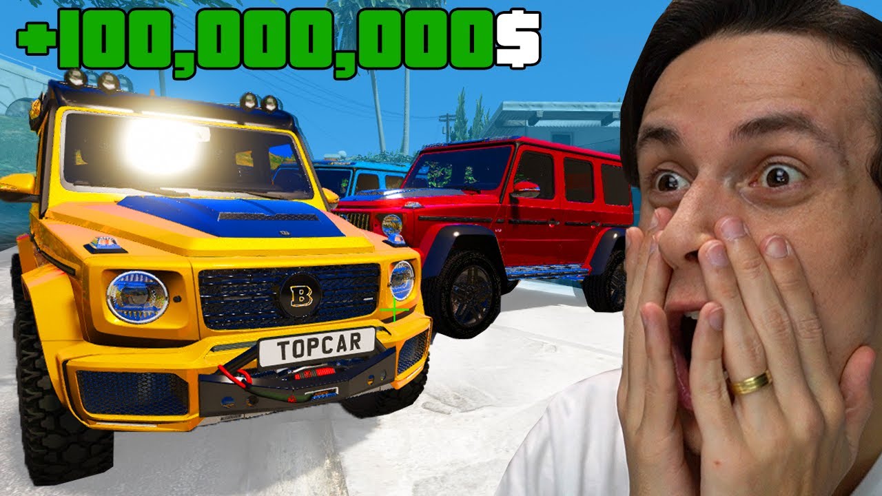 ყველა G კლასი მოვიპარე GTA5 ში !
