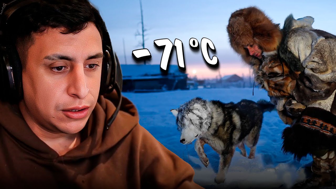 🥶SI NO TE MUEVES TE CONGELAS | Reaccion El pueblo más frío de la Tierra