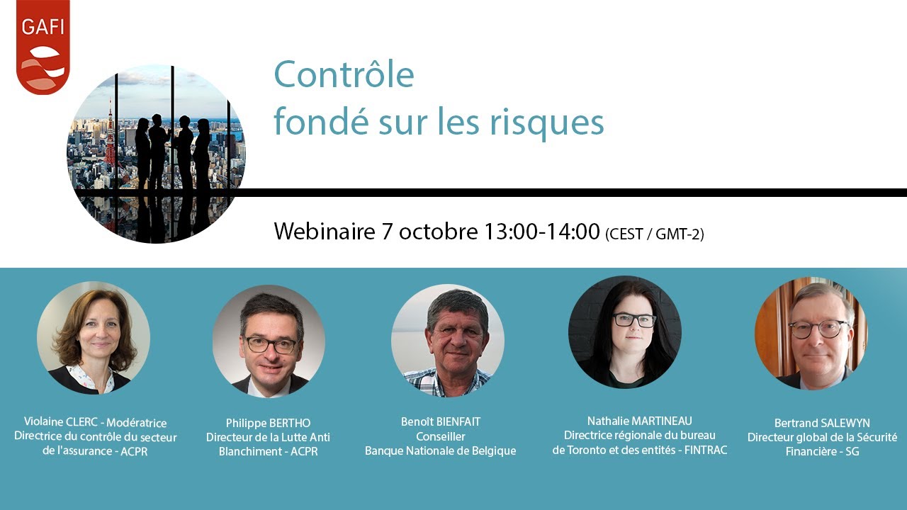 Webinaire sur le contrôle basé sur les risques