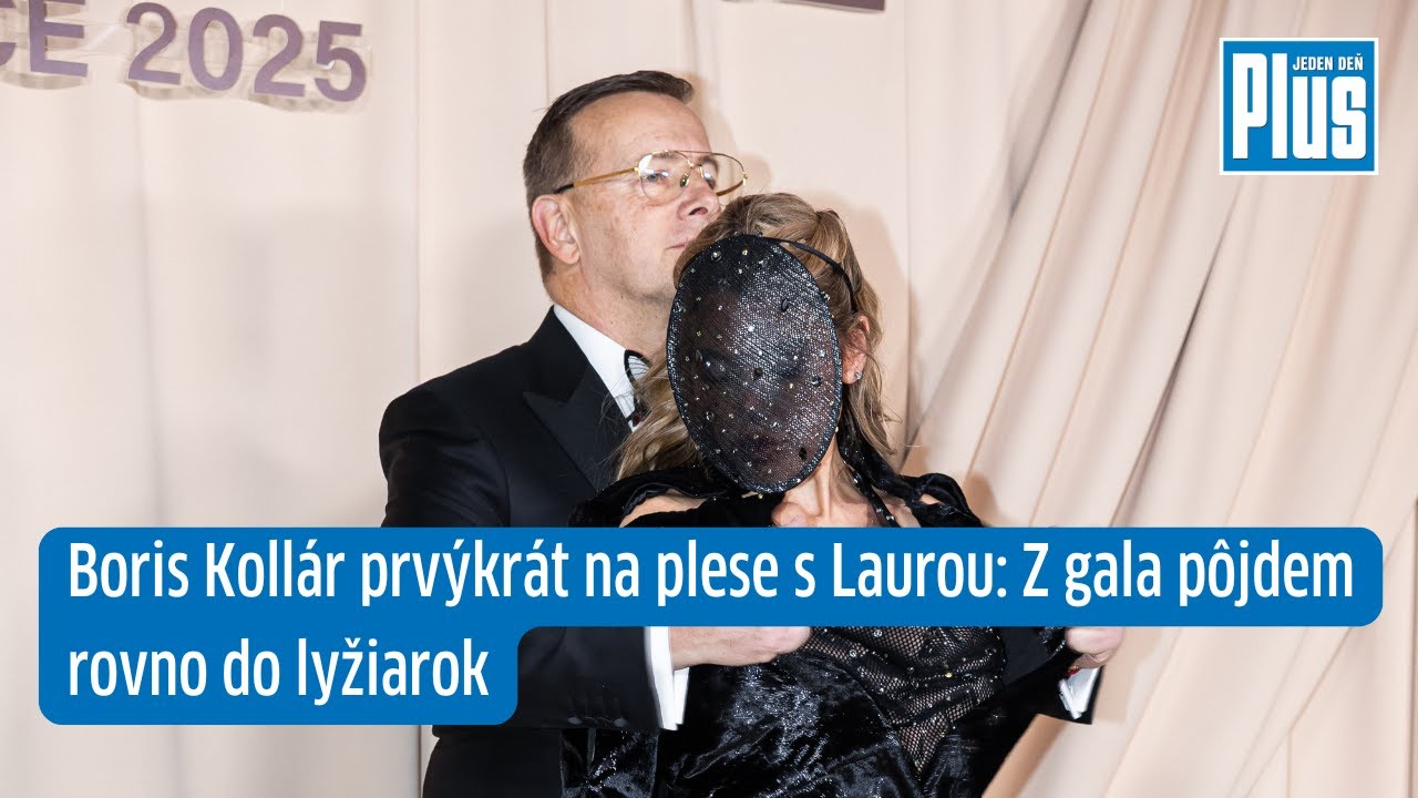 Boris Koll&aacute;r prv&yacute;kr&aacute;t na plese s Laurou: S gala p&ocirc;jdem rovno do lyžiarok