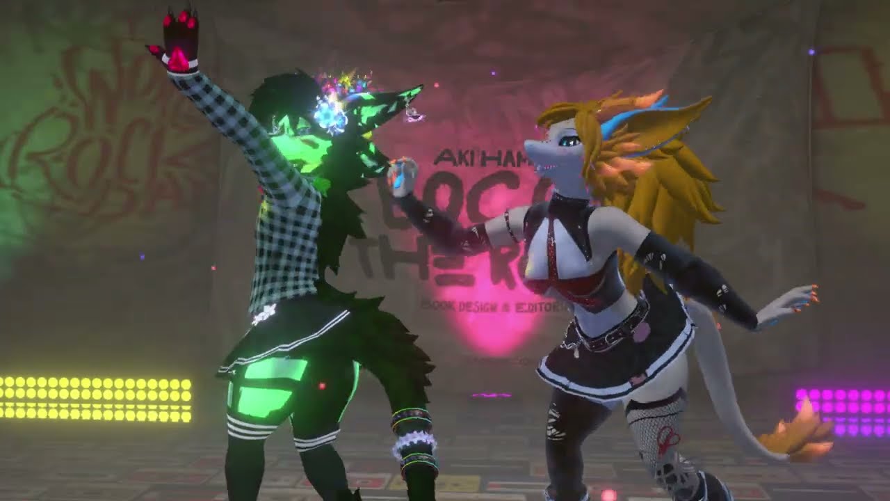 Furry Dance MMD Vrchat 