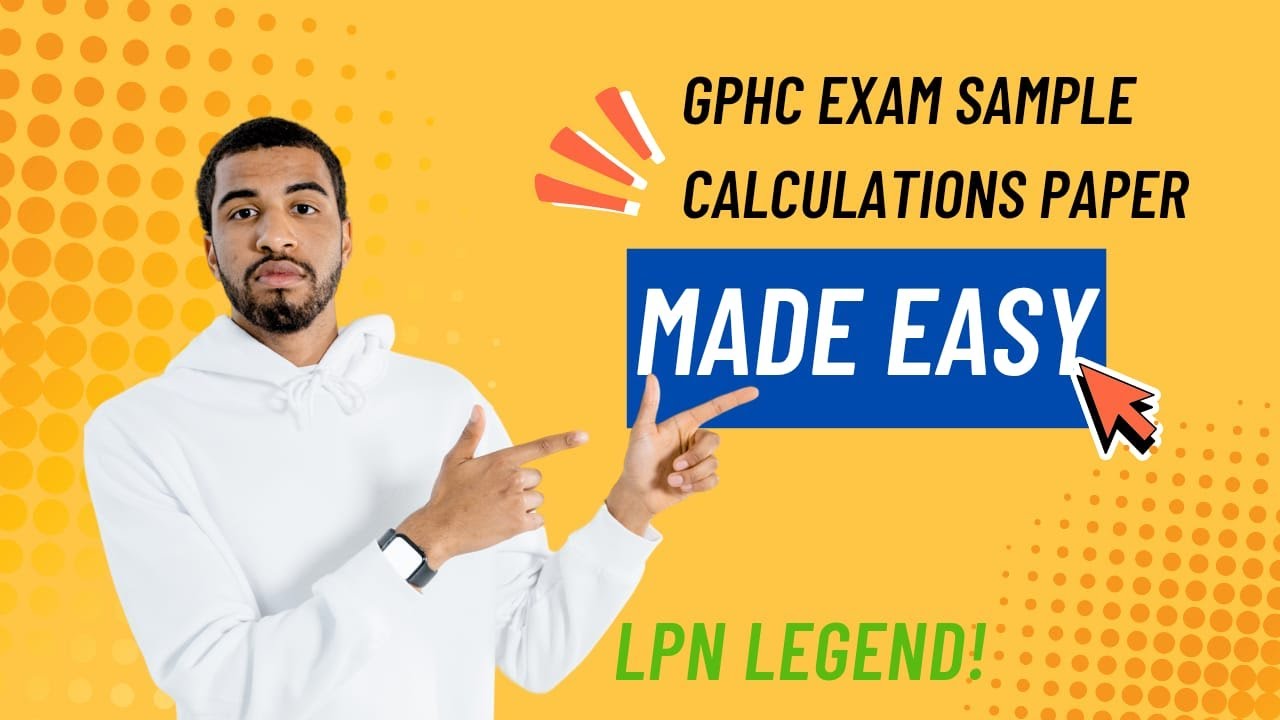 PHARMACIST GOES OVER ANSWERS TO GPhC EXAM SAMPLE CALCULATIONS QUESTIONS - PART II - JUNE 2025