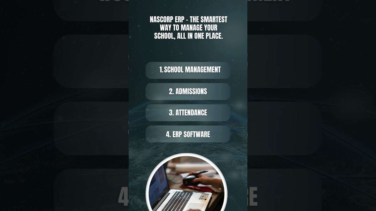 Best School ERP Software in India 2025 | Nascorp Technologies | School Management System Demo