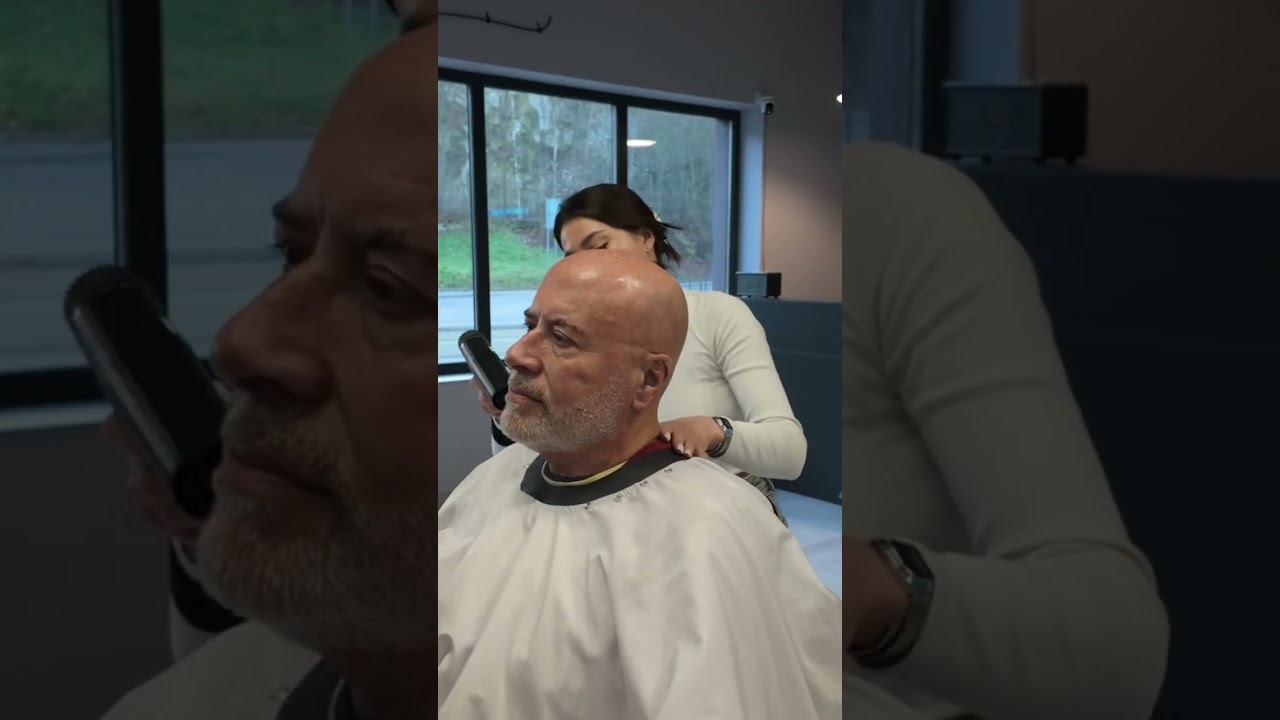 Beard Trim & Line-Up with Lady Barber Yulia | Cut Game Barbershop Krak&oacute;w 💈✨