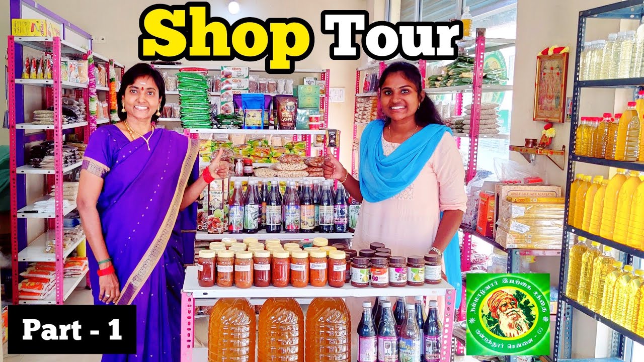 SHOP TOUR ❤️🔥 | Namaazhvaar Iyarkai Sandhai , Kundrathur 📍 #poojaskitchen #shoptour