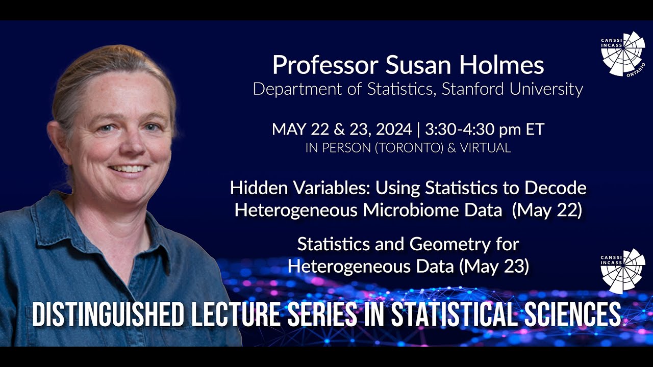 Susan Holmes - Statistics and Geometry for Heterogeneous Data