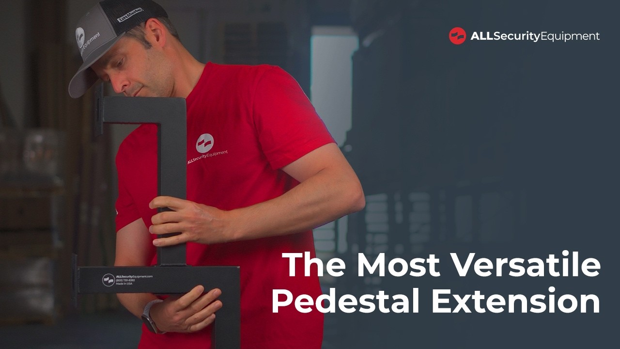 The Most Versatile Access Control Pedestal Extension for Gate Installations | All Security Equipment
