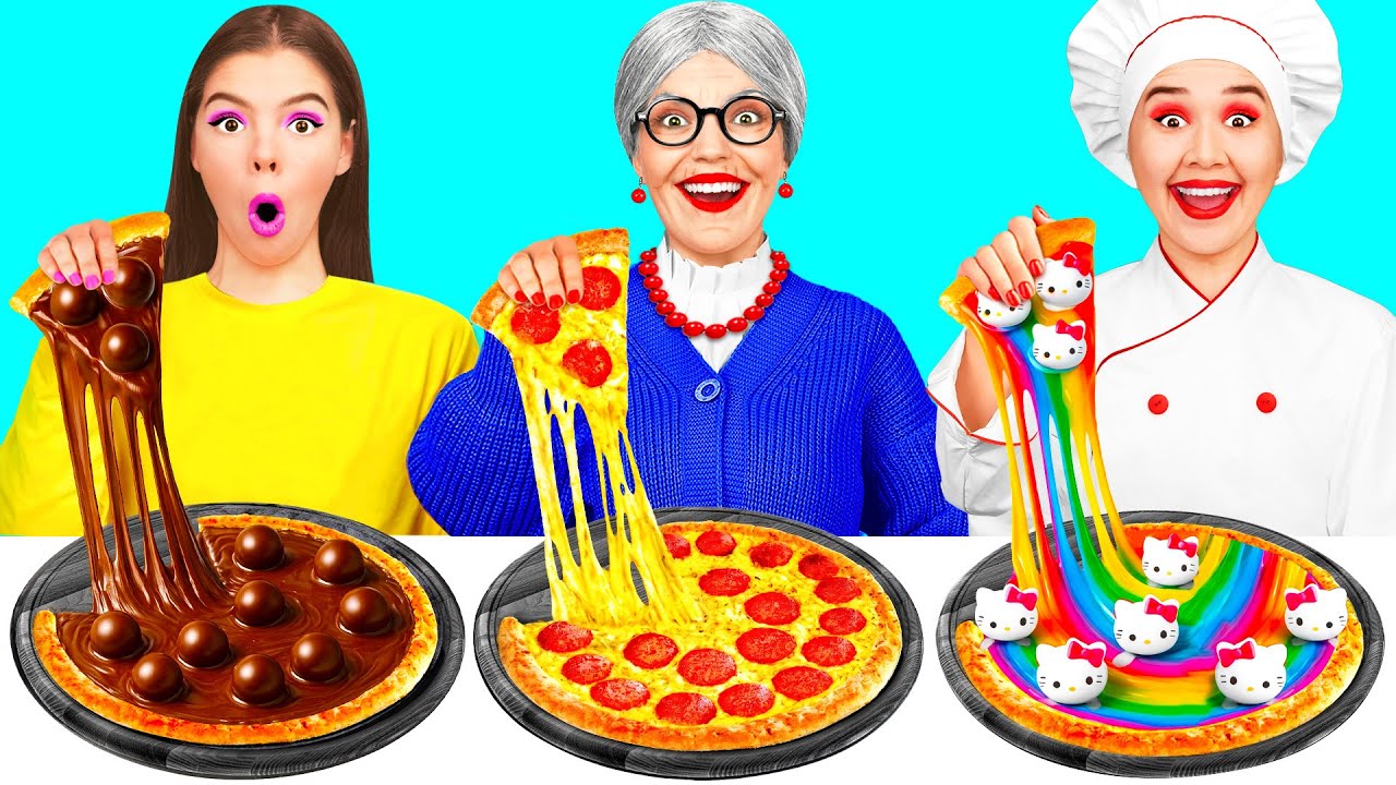 Кулинарный Челлендж: Я против Бабушки | Кухонные Лайфхаки и Хитрости