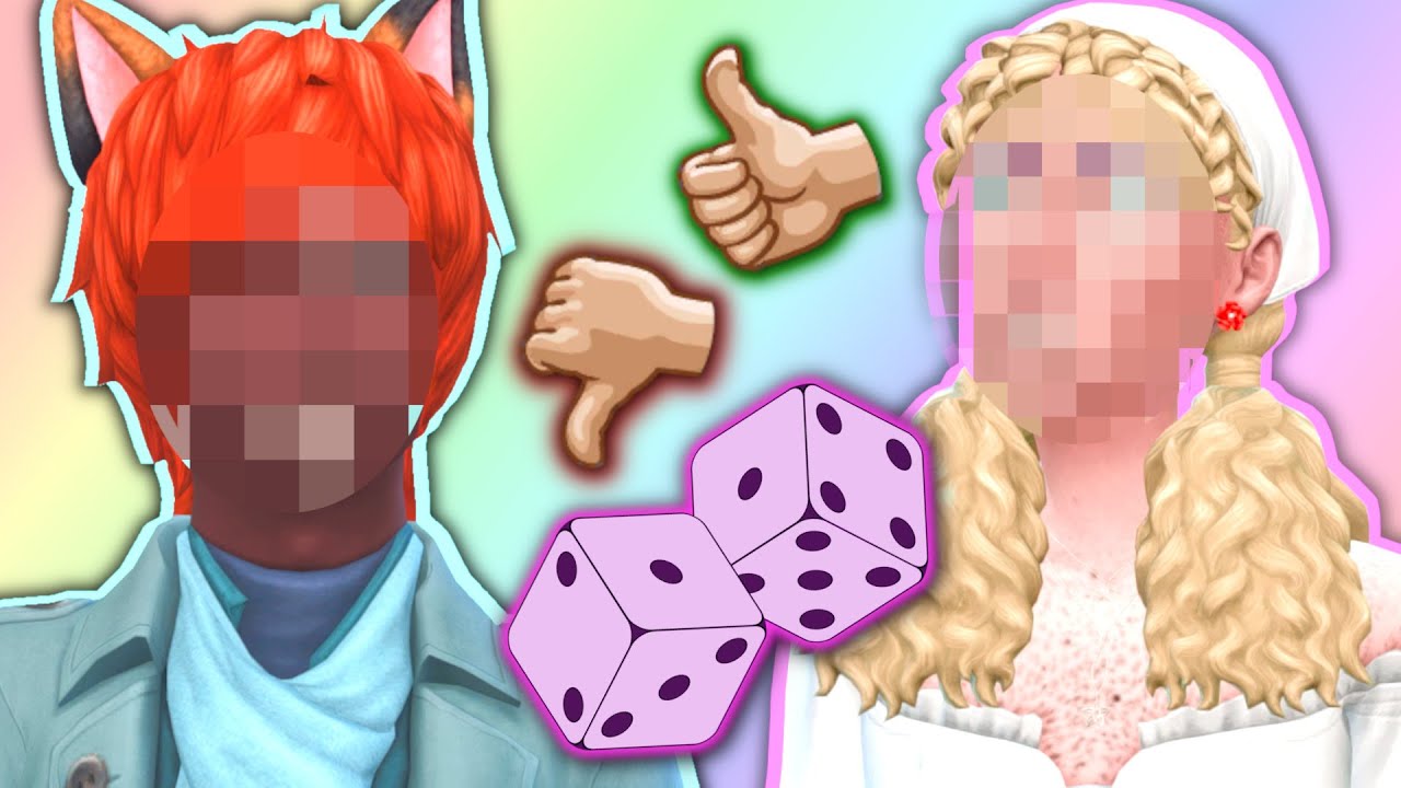 RANDOM GENETICS CHALLENGE ✨ The Sims 4 CAS Challenge