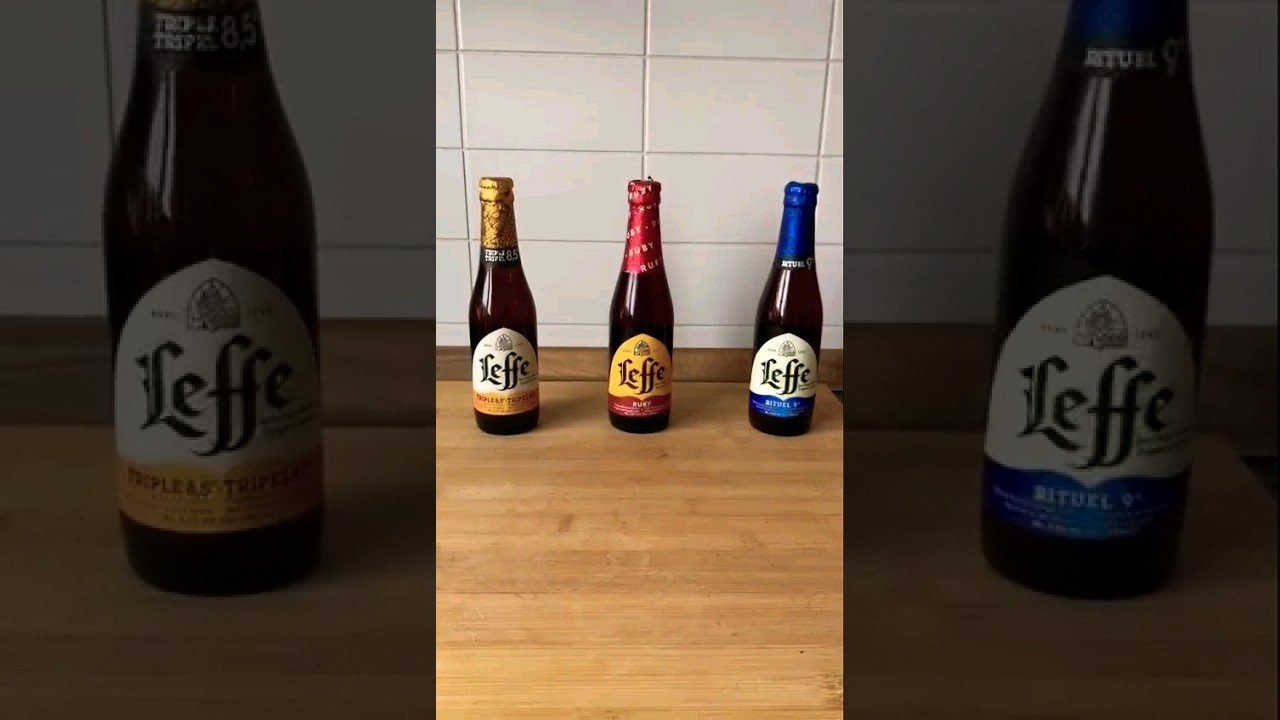 3 Leffe you have to try 🍻😋 #cheers #beerlover #belgium #foodblogger