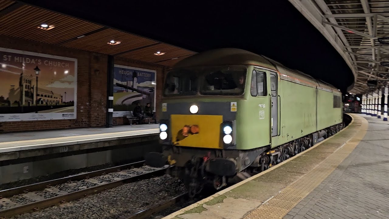 Trains at Hartlepool | Class 47s on Football special! | 60047 & 60002! + 69013 + HST! | 16.03.2025