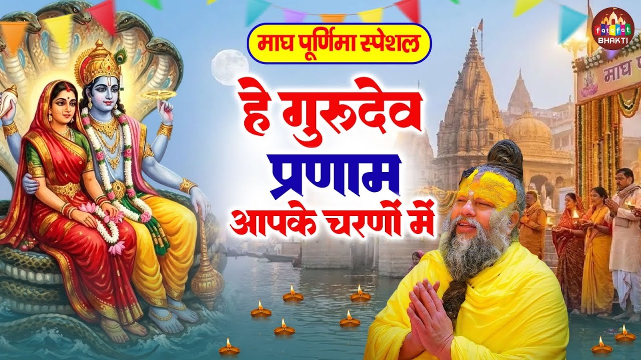 माघ पूर्णिमा स्पेशल :- हे गुरुदेव प्रणाम आपके चरणों में | Premanand Ji Bhajan | Hey Gurudev Parnam