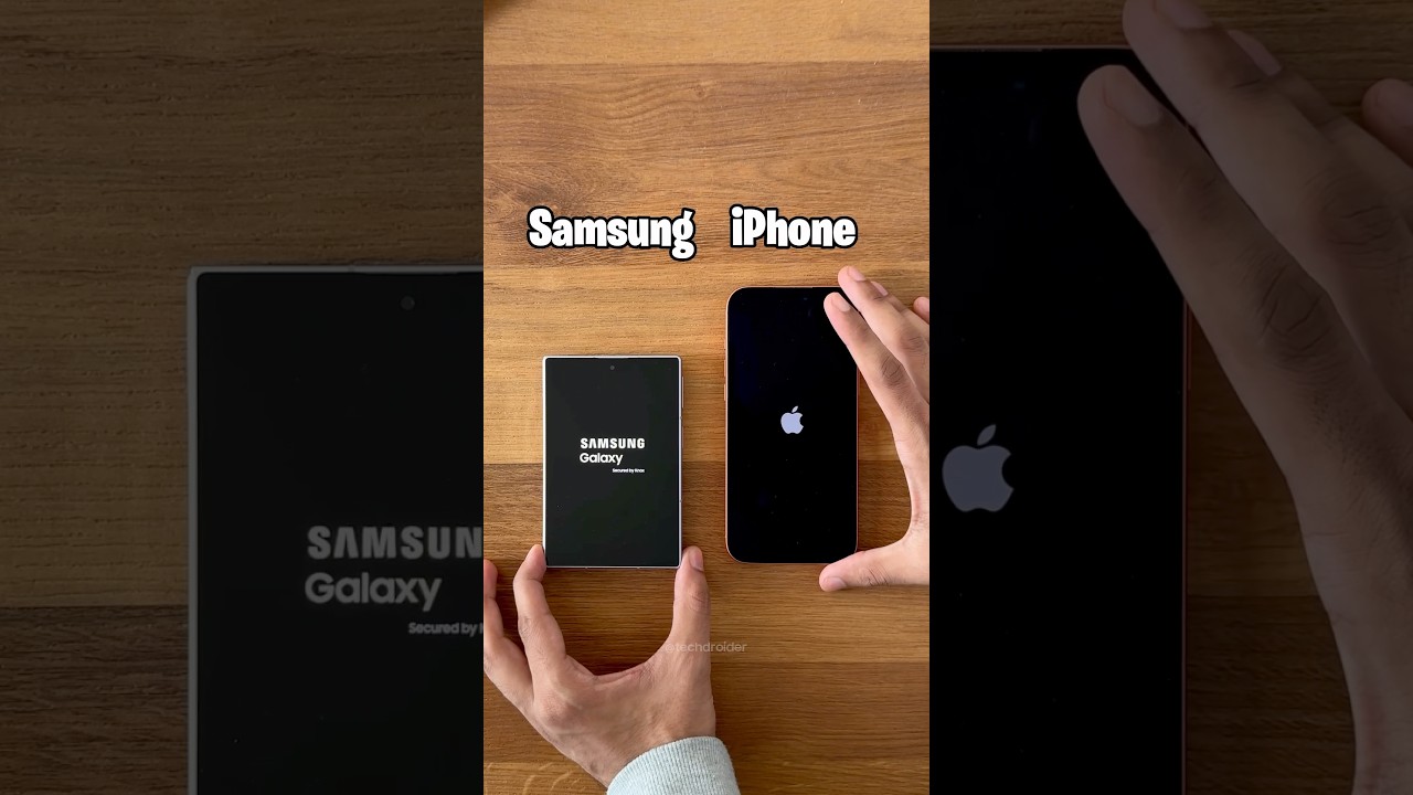 Samsung Galaxy Z Fold 8 vs iPhone 17 Pro Max - SPEED TEST!