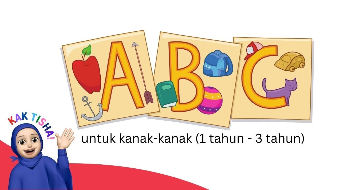 ABC untuk  kanak-kanak (1 tahun - 6 tahun) & sebutan Bahasa malaysia  belajar, beginner,Speech delay