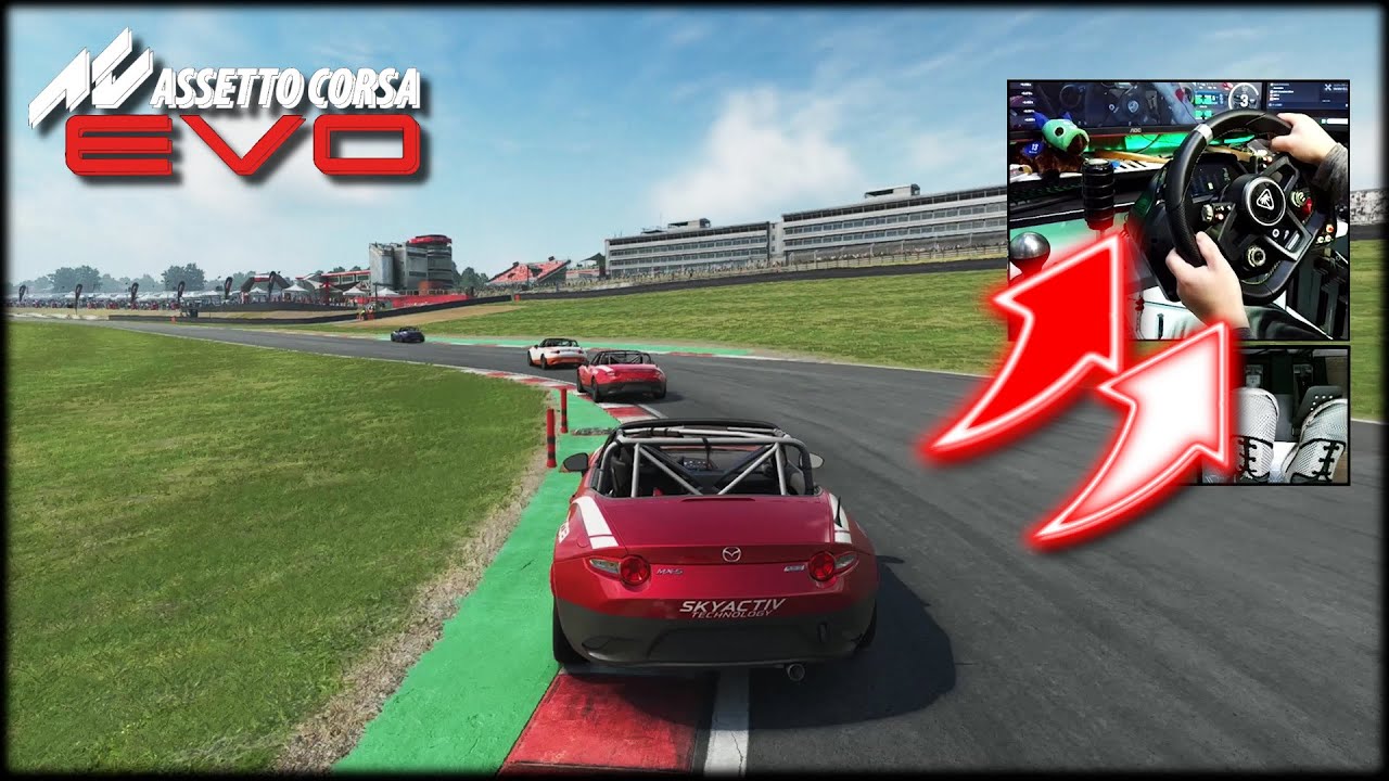 Mazda MX5 ND Roadster Brands Hatch / タートルビーチ VelocityOne Race Wheel Assetto Corsa EVO