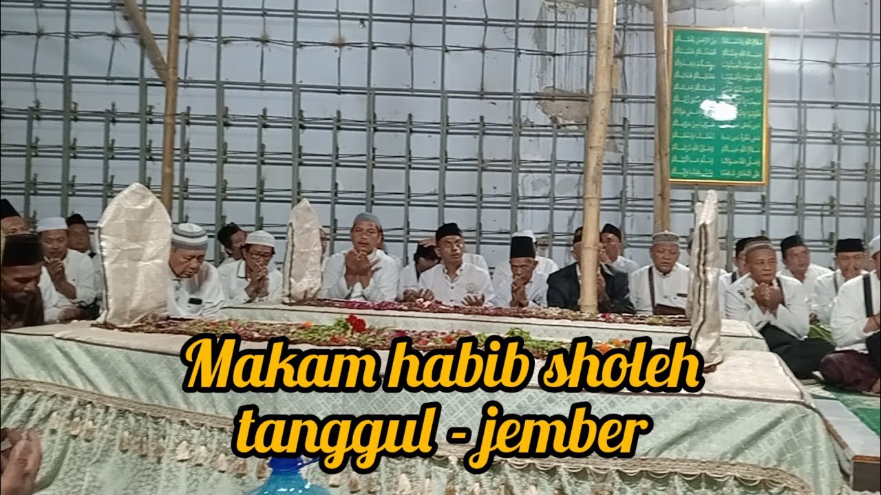 ziarah makam habib Sholeh tanggul - jember. bersama majelis ta'lim antar masjid SE-darmo permai