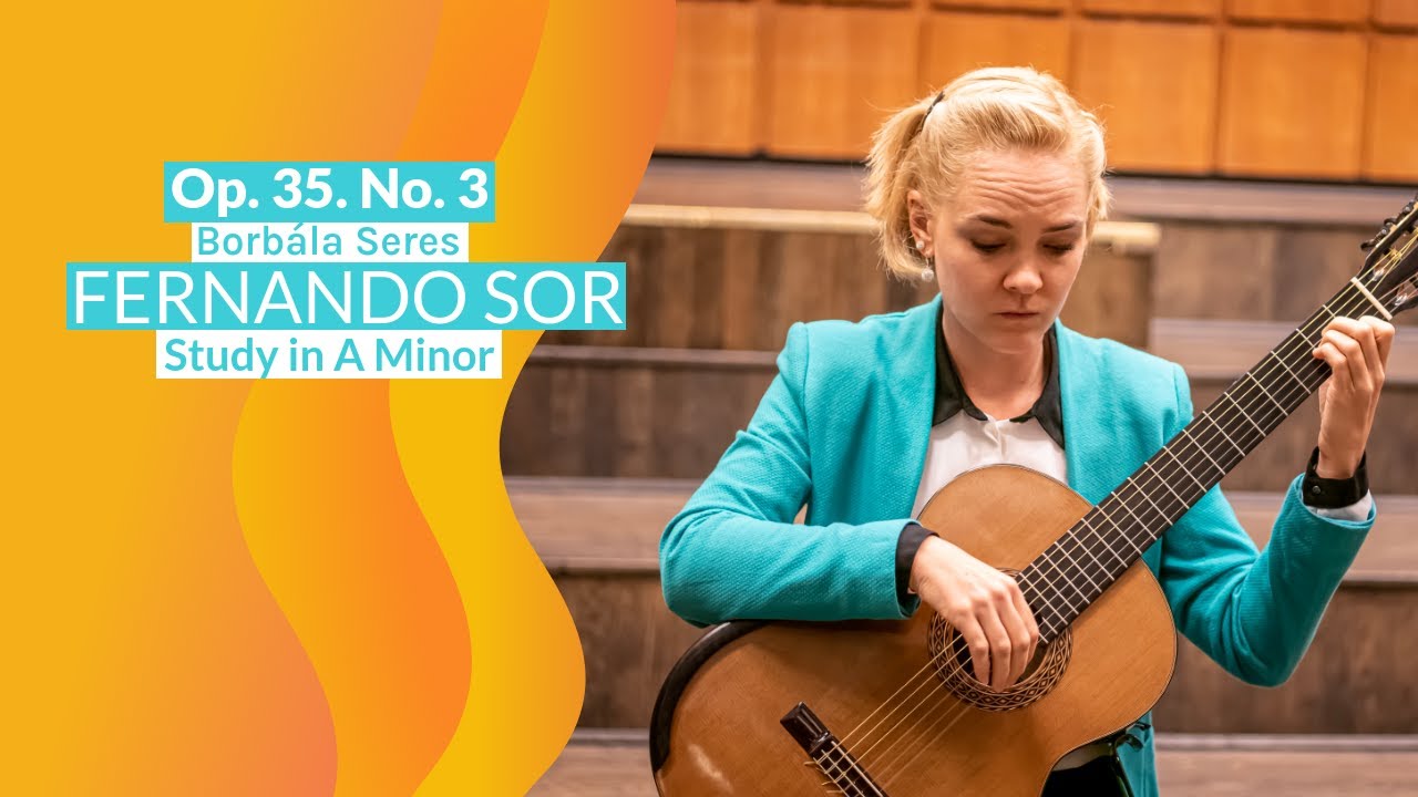 Fernando Sor Op 35 No 3 performed by Borbala Seres