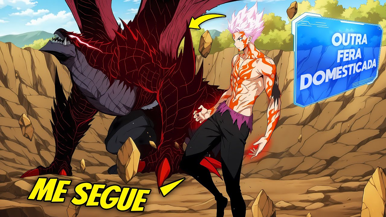 Ele foi Mordido Por Um Dragão e Ganhou o Poder de Evolução dos Deuses! - Manhwa Recap