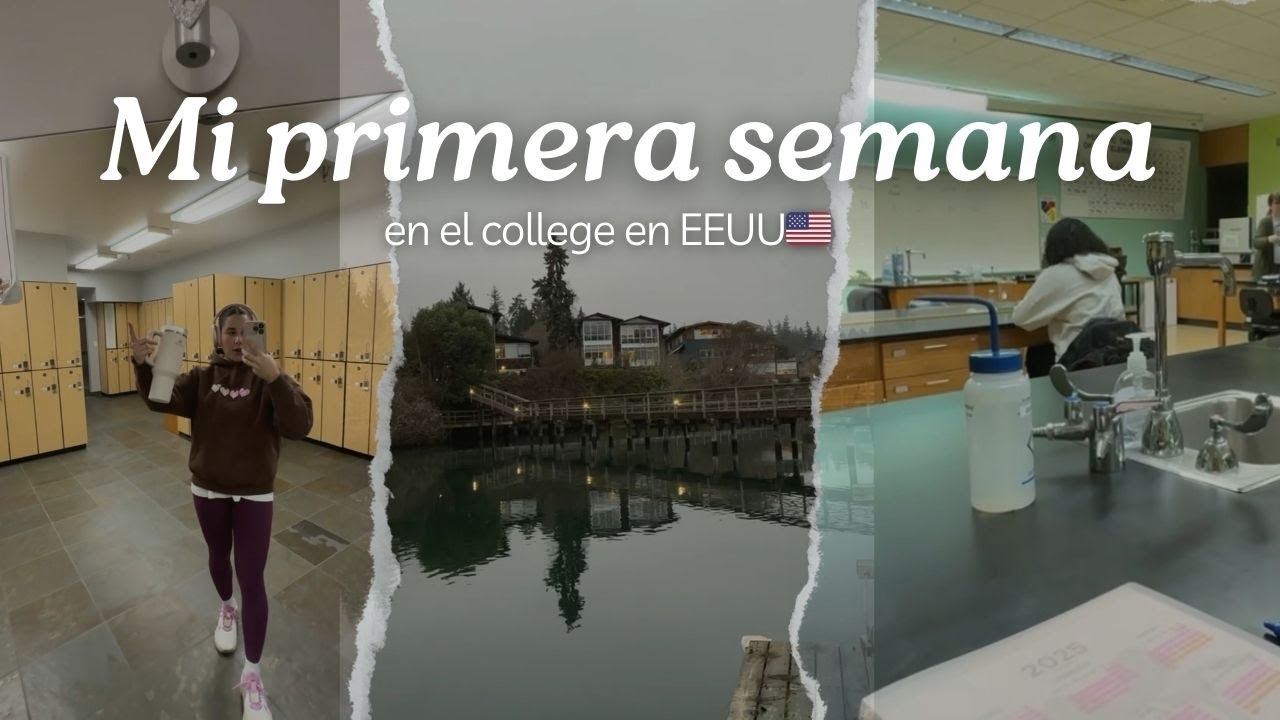 Mi primera semana de college en EEUU, mis metas de este año y recetas saludables 😋