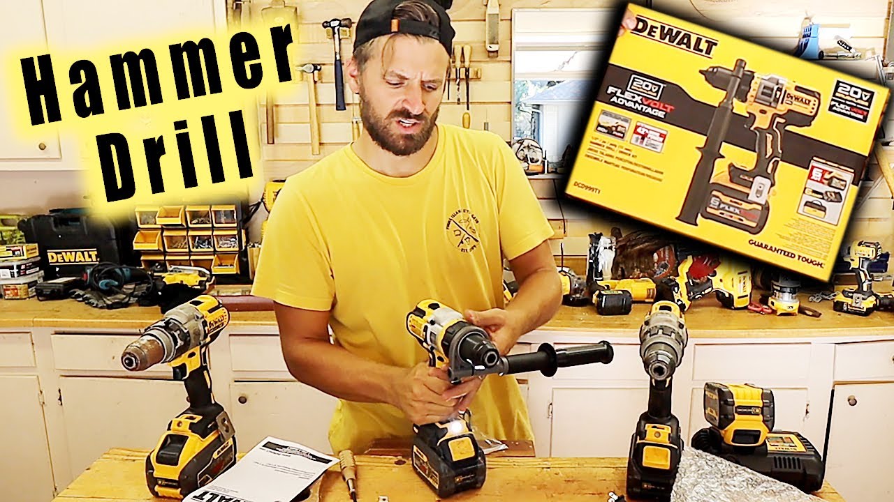 Unboxing new DeWalt Cordless Hammer Drill/Driver with Flexvolt Advantage and My Experience