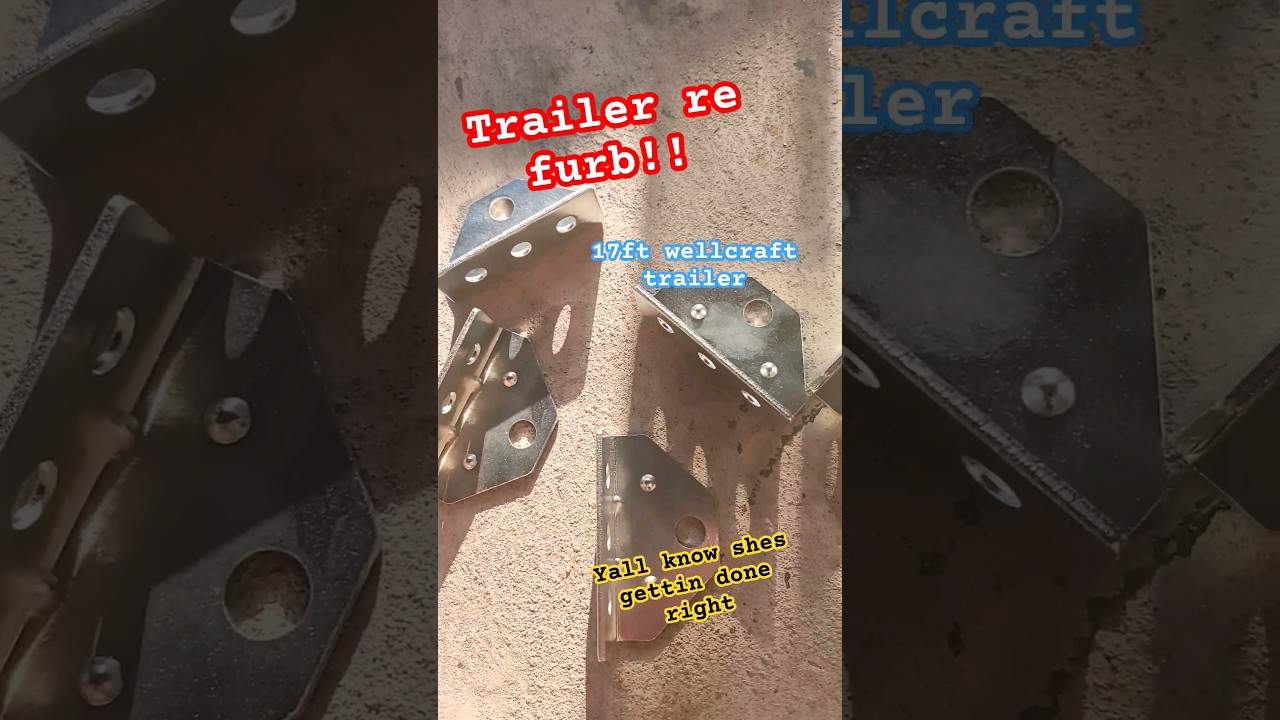 refurbishing  my 17ft center console trailer fishing boat maintenance florida boats new bunksnbolts