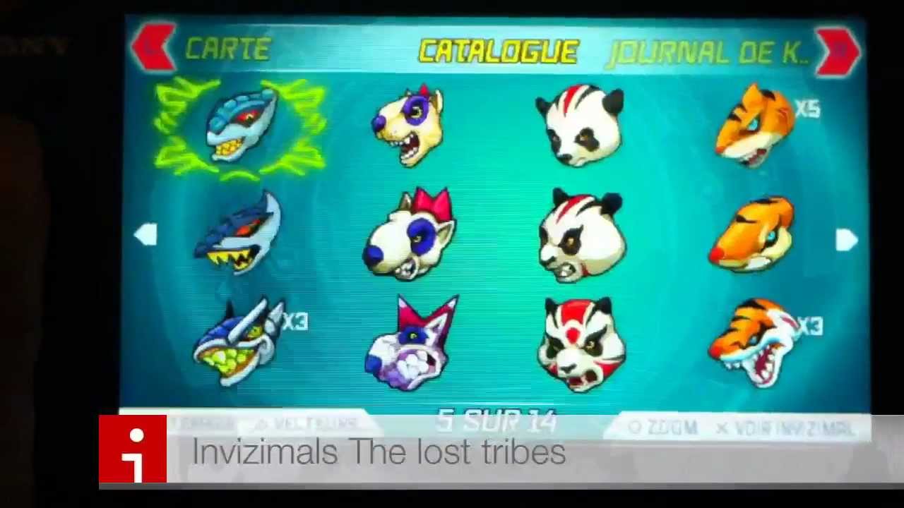 INVIZIMALS THE LOST TRIBES