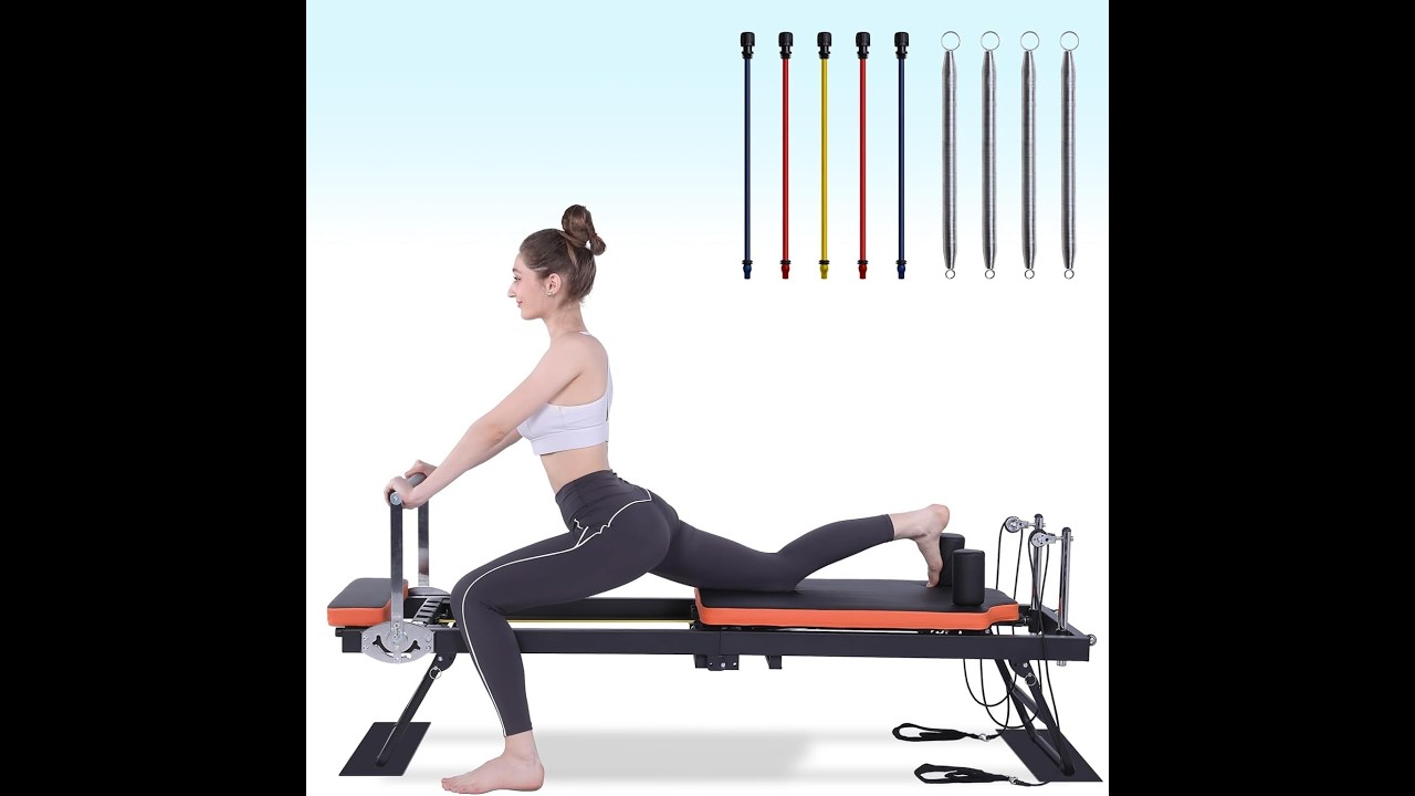 Review: Dpiolrcag Foldable Pilates Reformer – Home & Gym Workout for All Levels