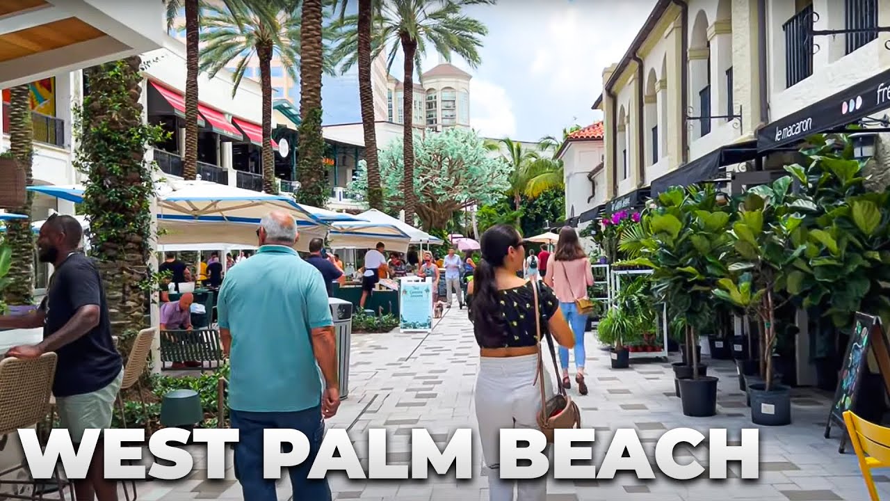 Downtown West Palm Beach Walk in June 2022