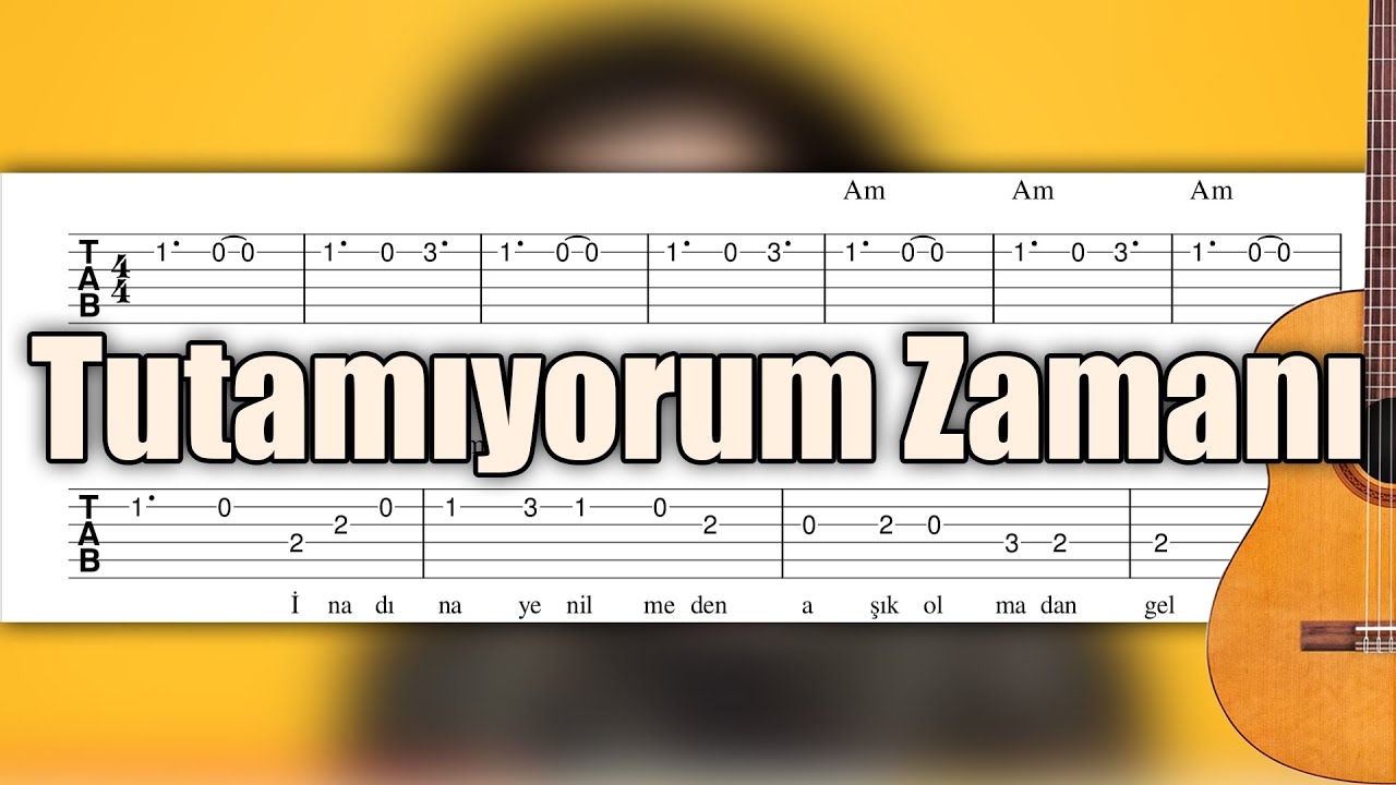 Kenan Doğulu - Tutamıyorum Zamanı - Gitar Tab