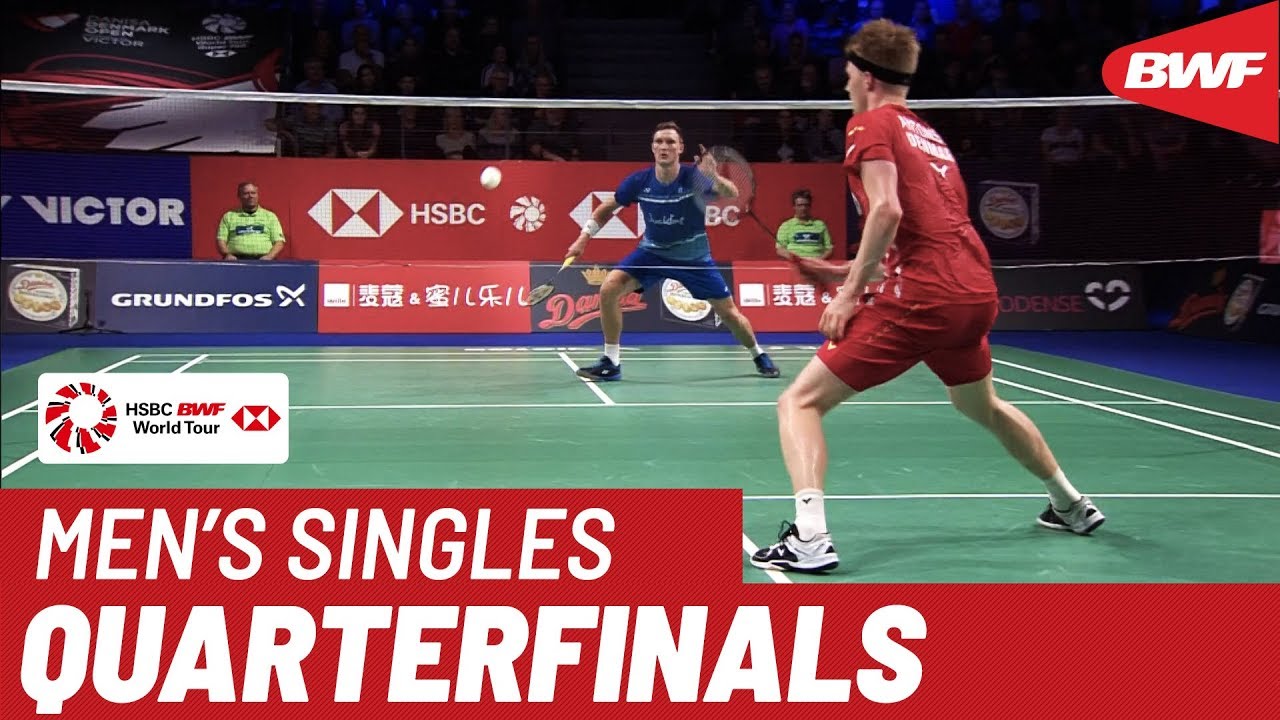 QF | MS | Viktor AXELSEN (DEN) [7] vs. Anders ANTONSEN (DEN) [4] | BWF 2019