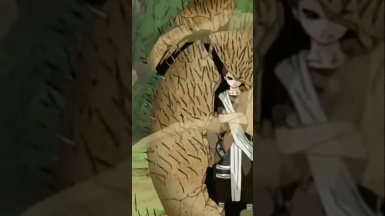 Gaara&rsquo;s Sand Shield 😱 Too OP!