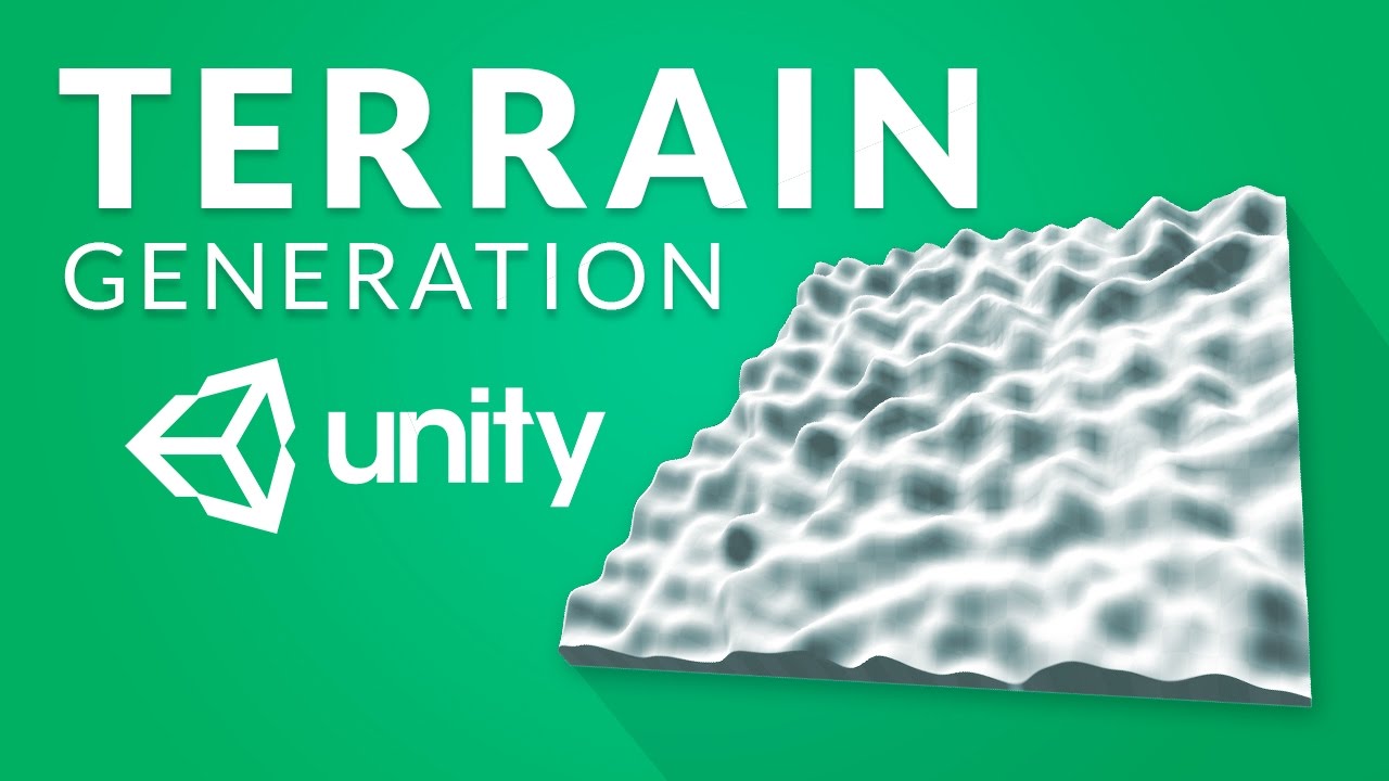 GENERATING TERRAIN in Unity - Procedural Generation Tutorial