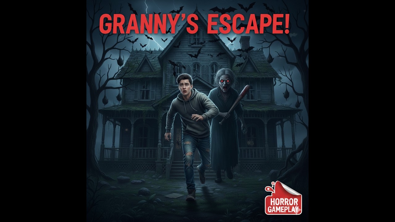 I FINALLY ESCAPED THE GRANNY HOUSE | GRANNY 1